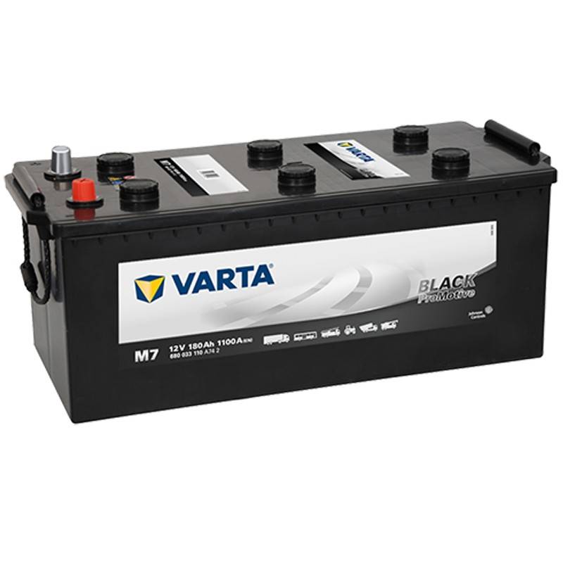 Batería Varta M7 180Ah 12V para Camión | Promotive Black