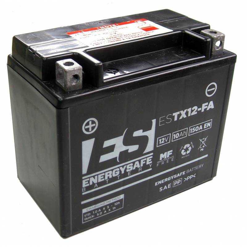 Batería EnergySafe YTX12-FA 12V 10Ah