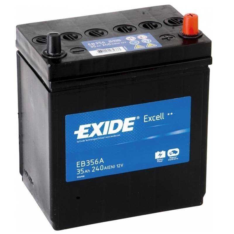 Batería Exide 12V. 35Ah. EB356A