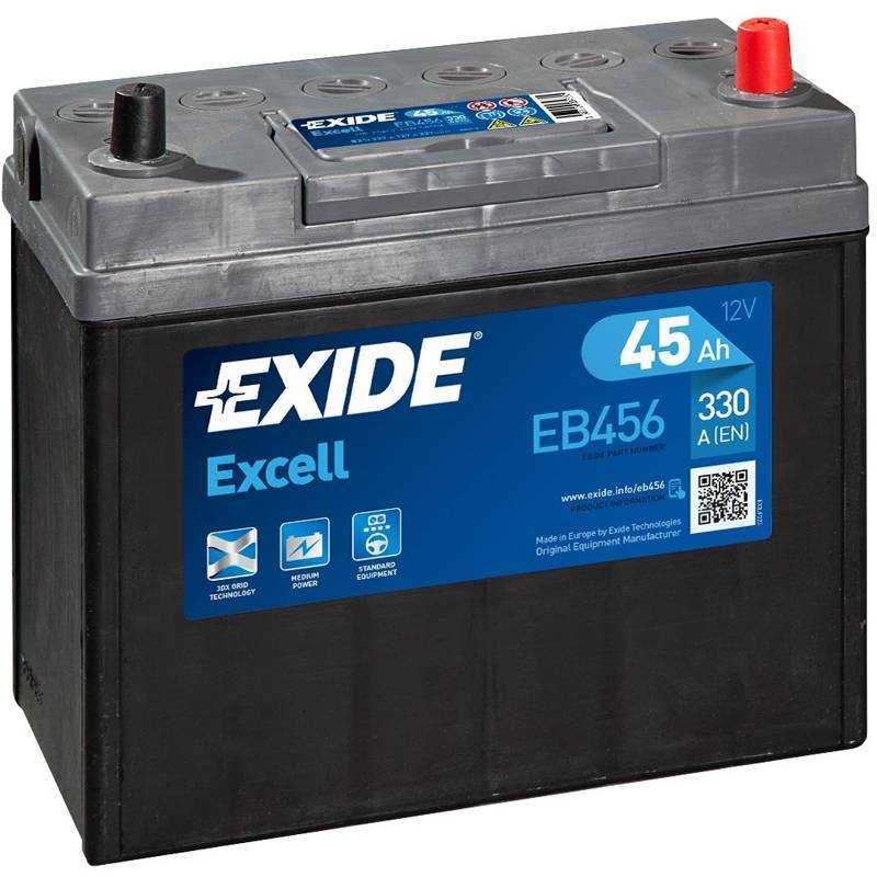 Batería Exide 12V 45Ah EB456