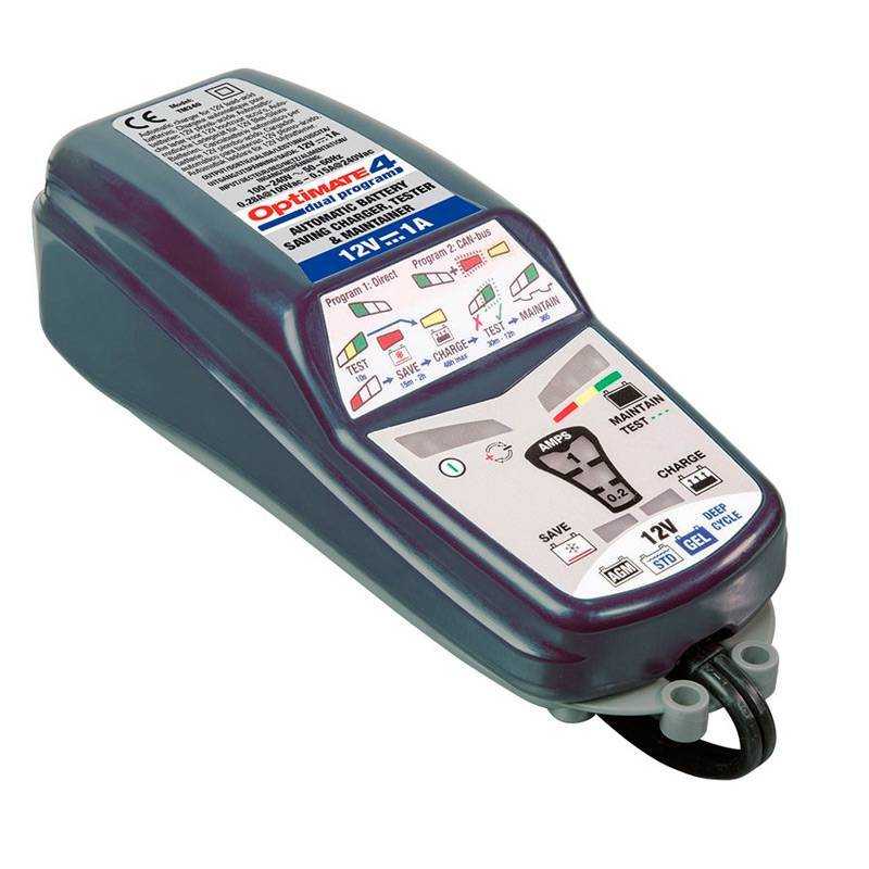 Cargador baterías Optimate 4 Dual Program TM-340