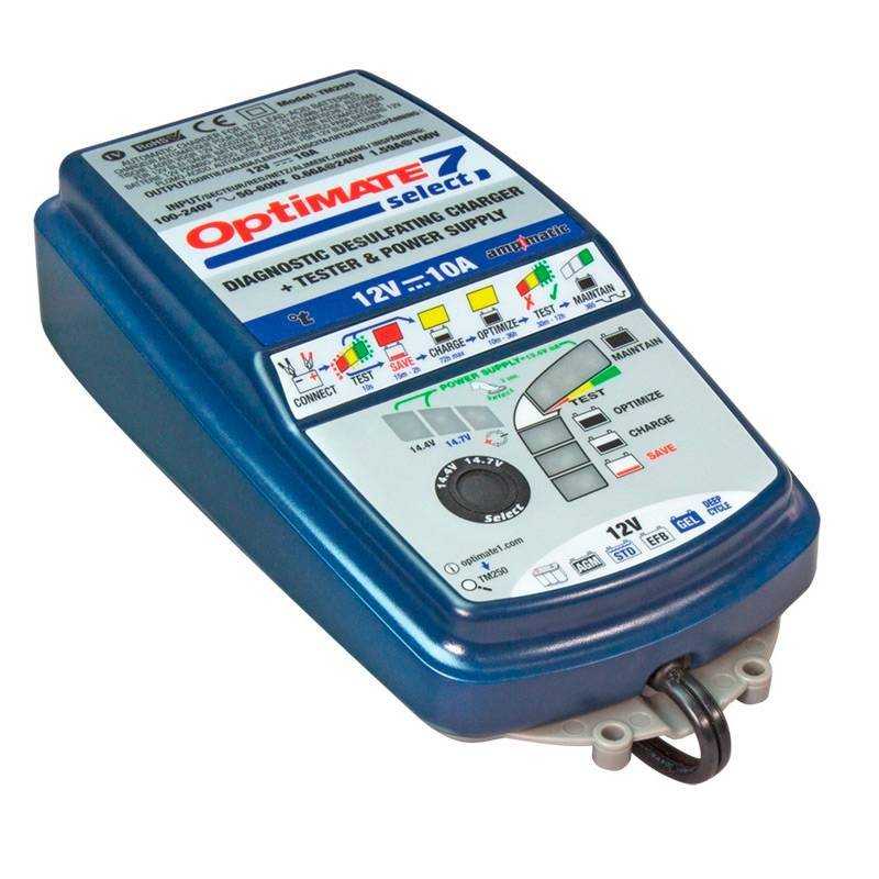 Cargador baterías Optimate 7 Select TM-250
