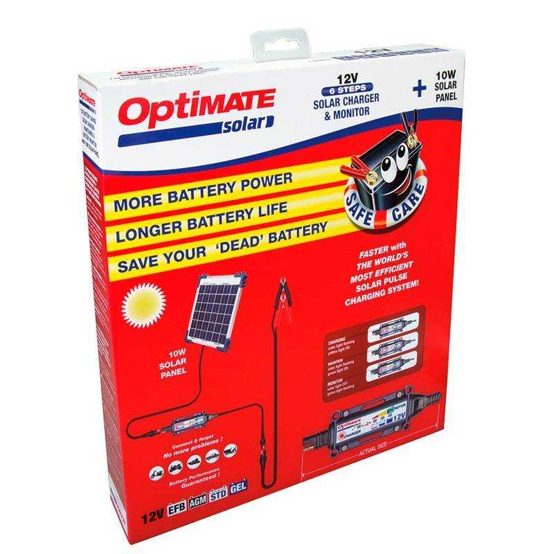 Cargador baterías Solar Optimate TM-522-1