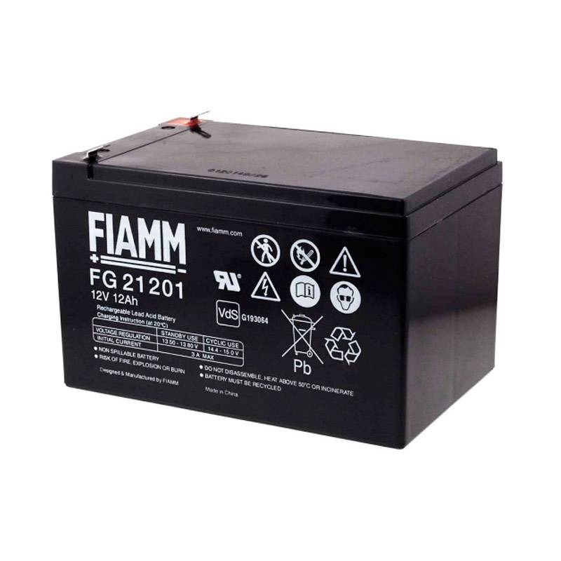 Batería FG21201 FIAMM 12V. 12Ah.
