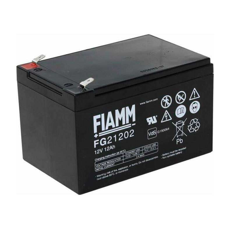 Batería FG21202 FIAMM 12V.12Ah.