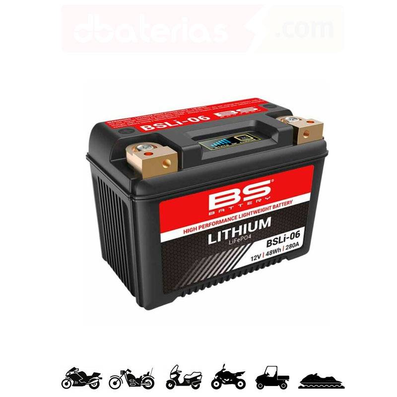 Bateria de litio BSLI-06 BS BATTERY
