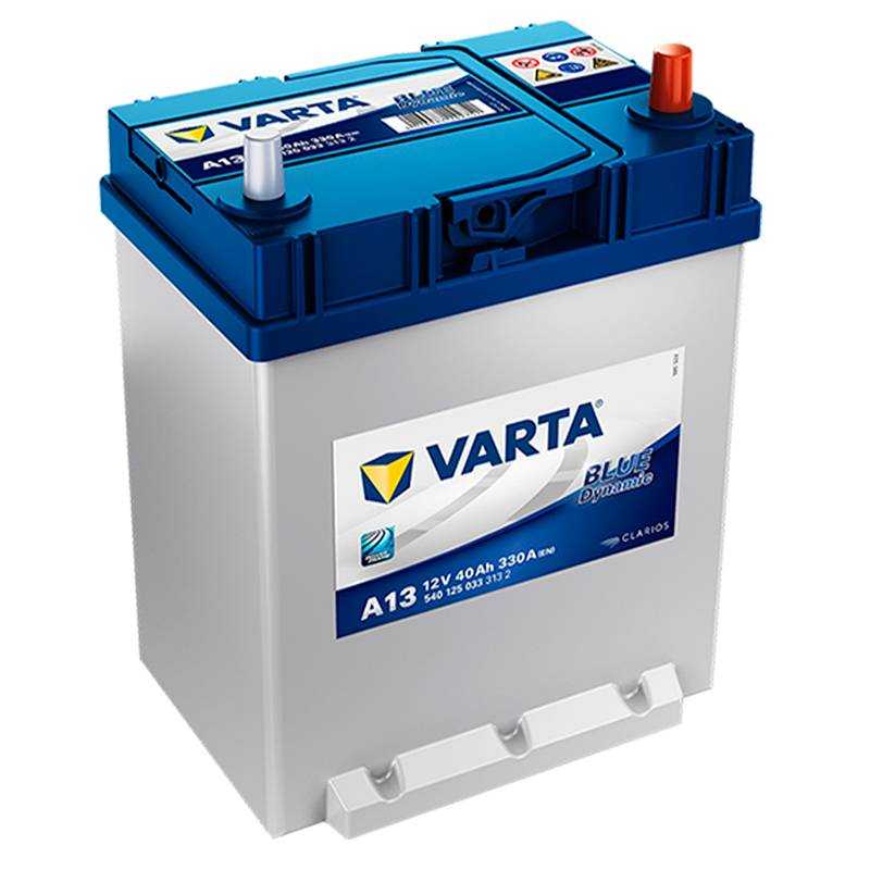 Batería Varta A13 40Ah 12V para Automóvil | Blue Dynamic