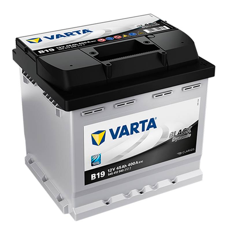 Batería Varta B19 45Ah 12V para Automóvil | Black Dynamic
