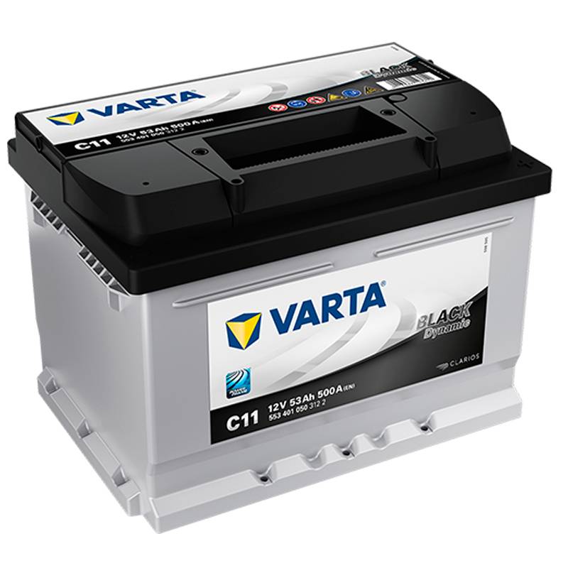 Batería Varta C11 53Ah 12V para Automóvil | Black Dynamic