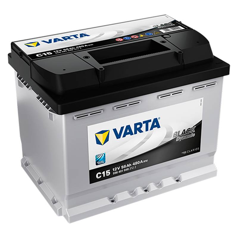 Batería Varta C15 56Ah 12V para Automóvil | Black Dynamic