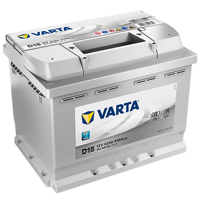 Batería Varta D15 63Ah 12V
