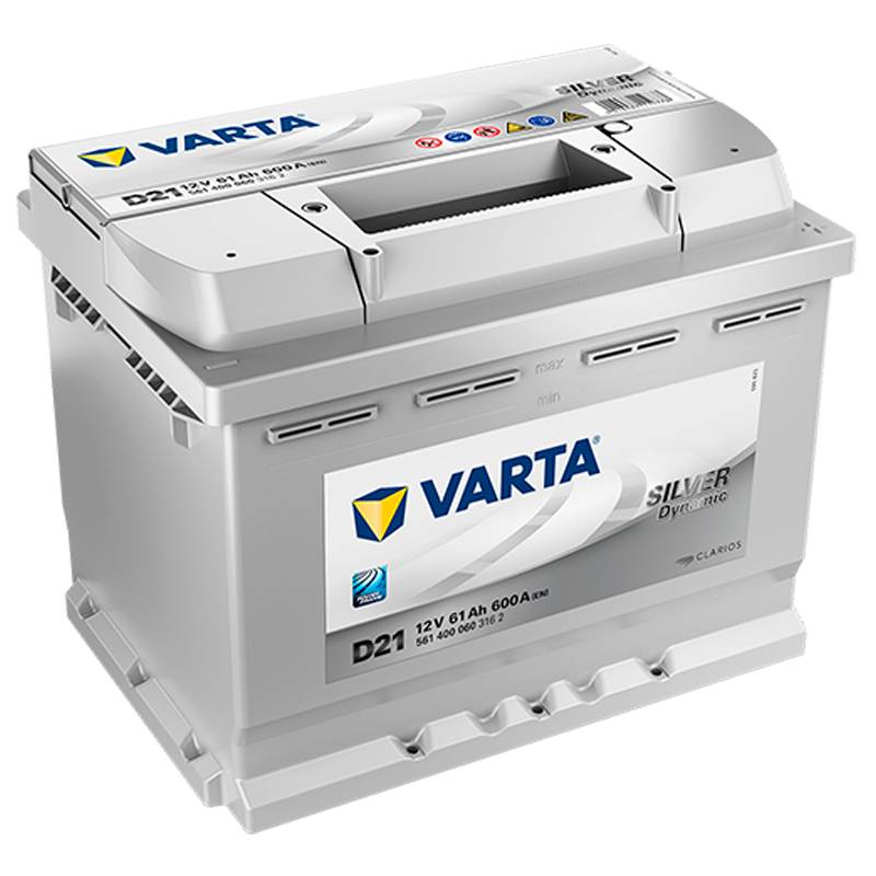 Batería Varta D21 61Ah 12V para Automóvil | Silver Dynamic
