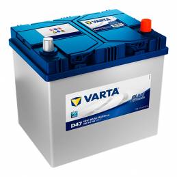 Batería VARTA D47 Blue Dynamic 60Ah 12V para Coche | Calidad al mejor Precio