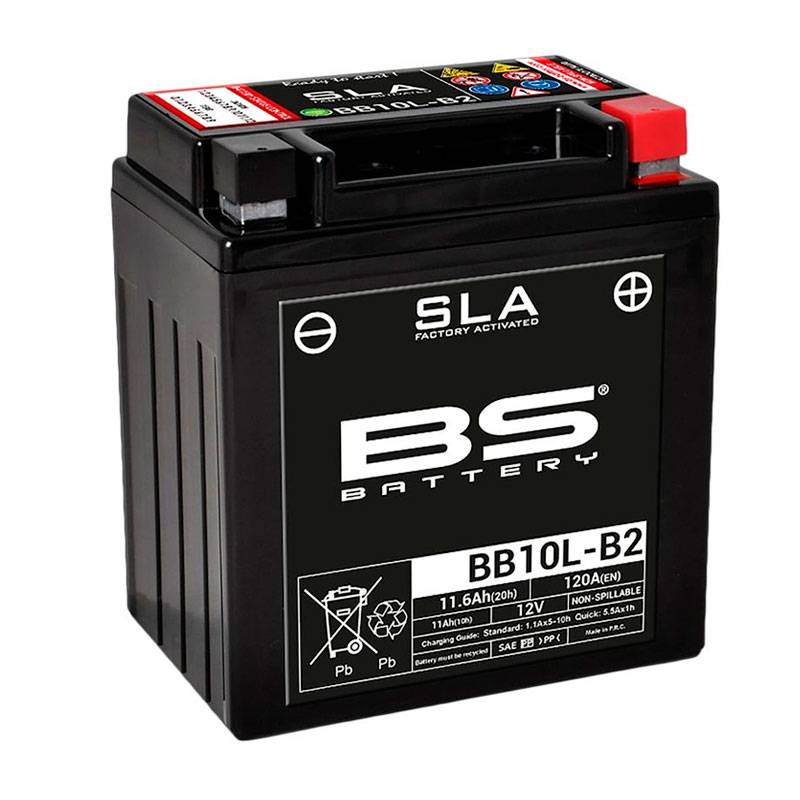 BS Battery YB10L-B2 12V.11Ah. 135x90x145mm.