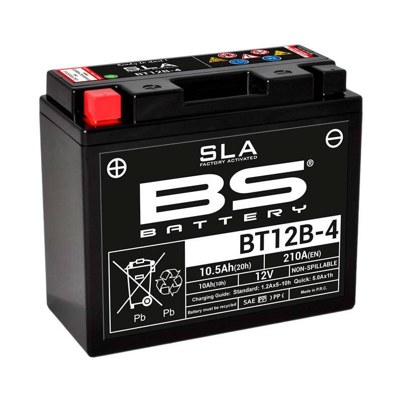 BS Battery BT12B-4 12V.10Ah. 150x69x130mm.