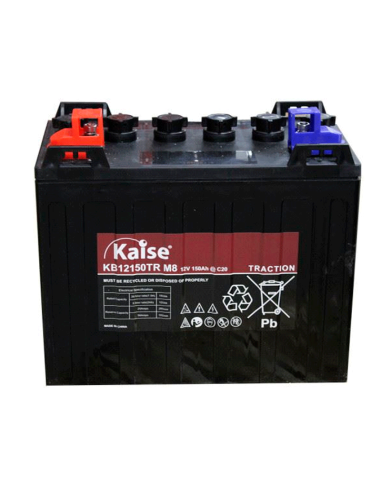 Batería 12v 150Ah Kaise KB12150TR -Trojan T1275