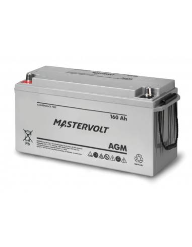 Bateria AGM 12v 160ah Mastervolt 62001600